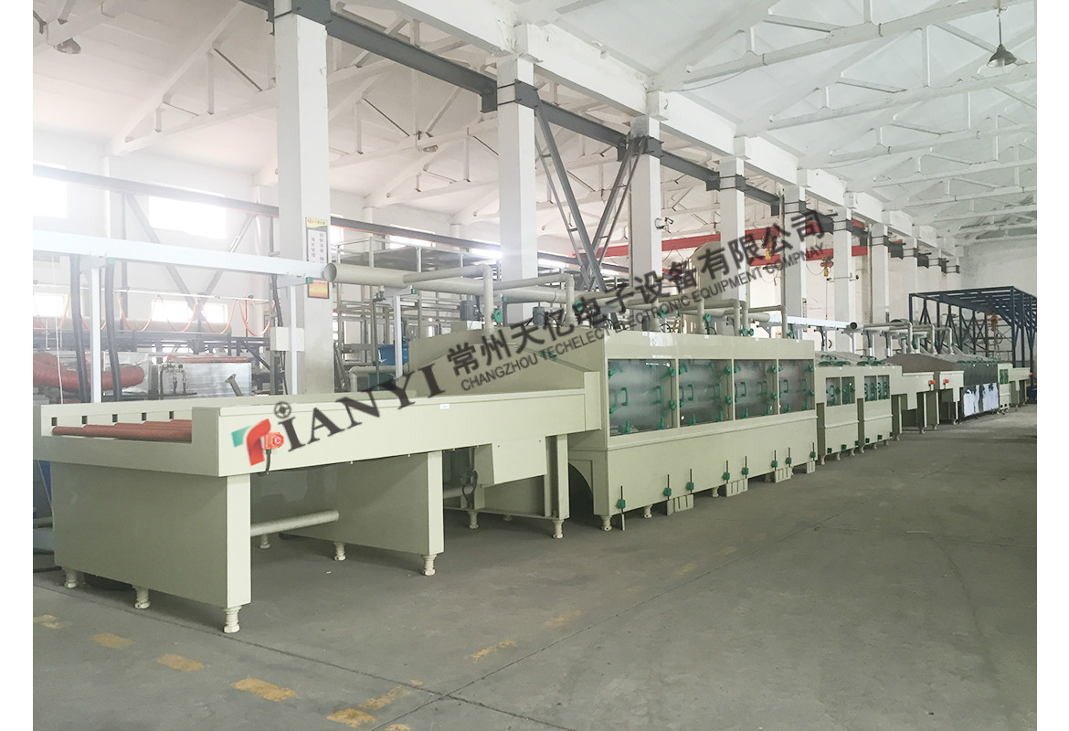 Widen Etching and stripping machine(4meter effective etching)