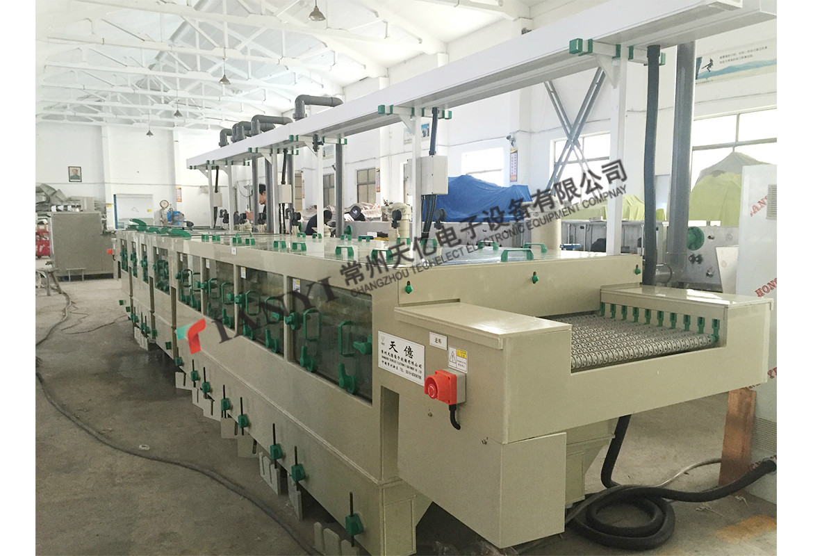 Single side etching and stripping machine(PP body)